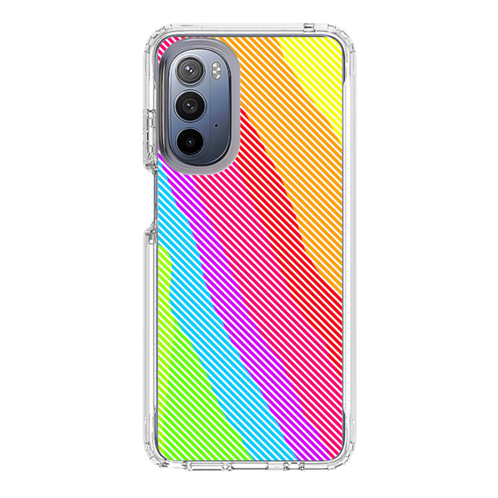 Colorful Stripes Motorola Moto G Stylus 5G 2022 Case