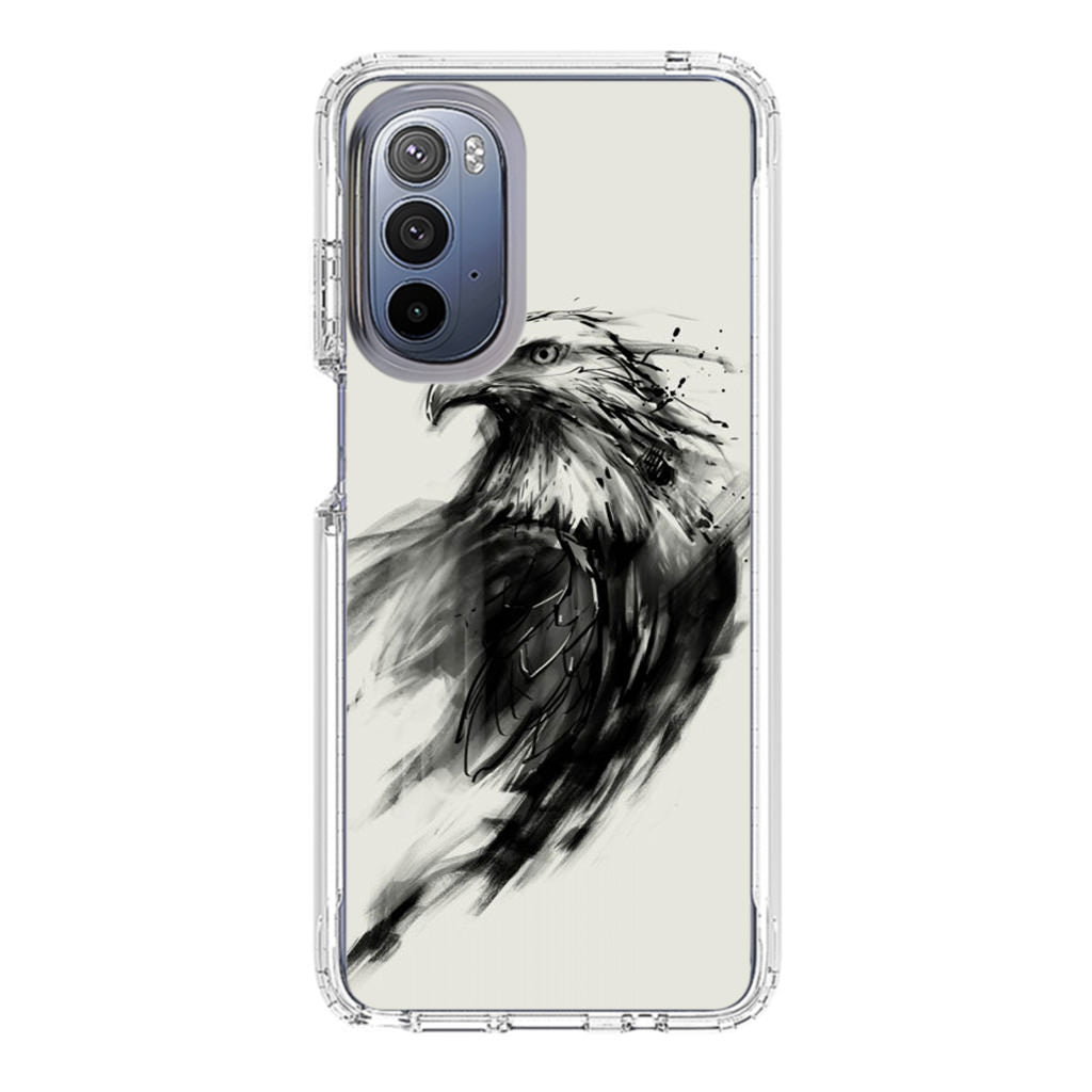 Eagle Art Black Ink Motorola Moto G Stylus 5G 2022 Case