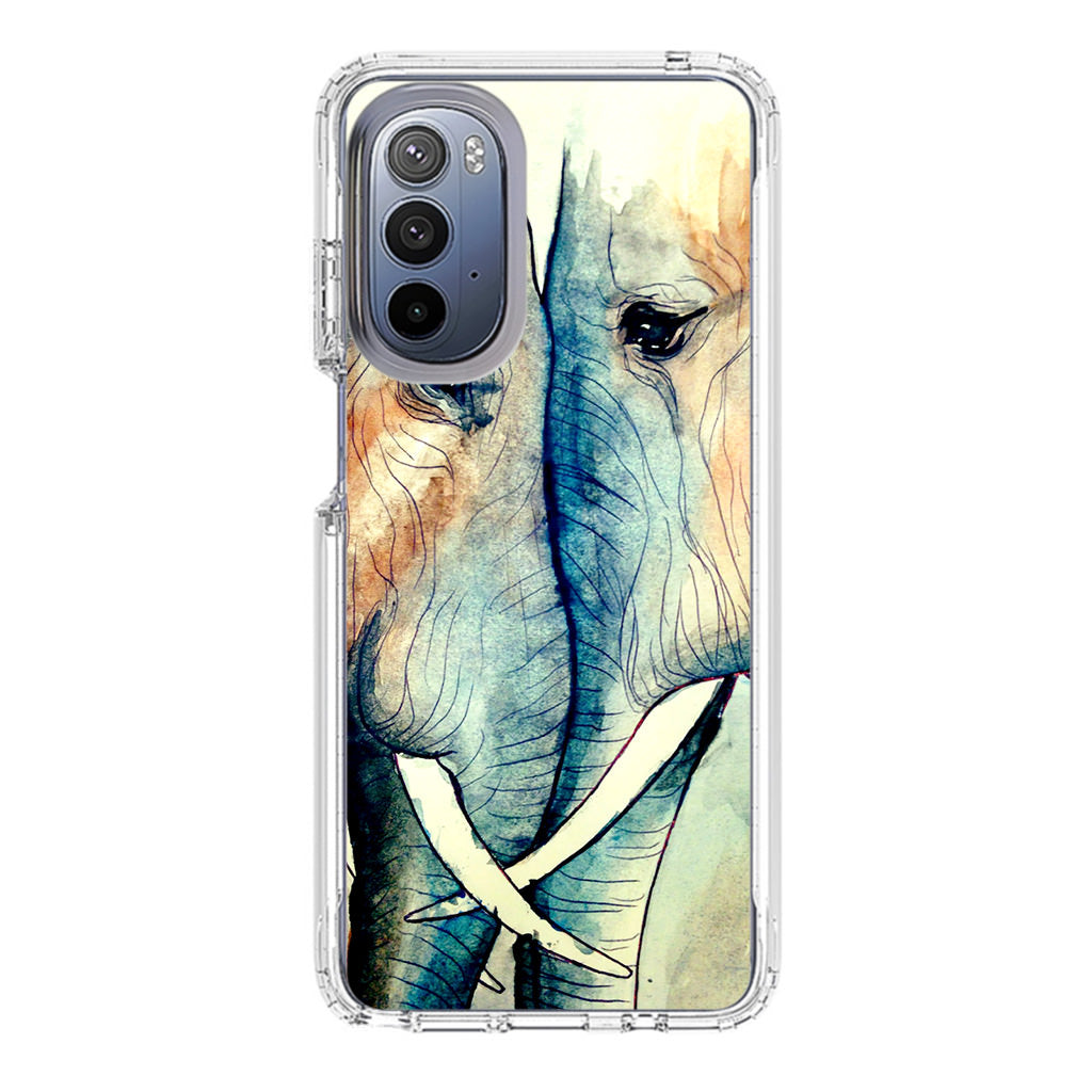 Elephants Sadness Motorola Moto G Stylus 5G 2022 Case