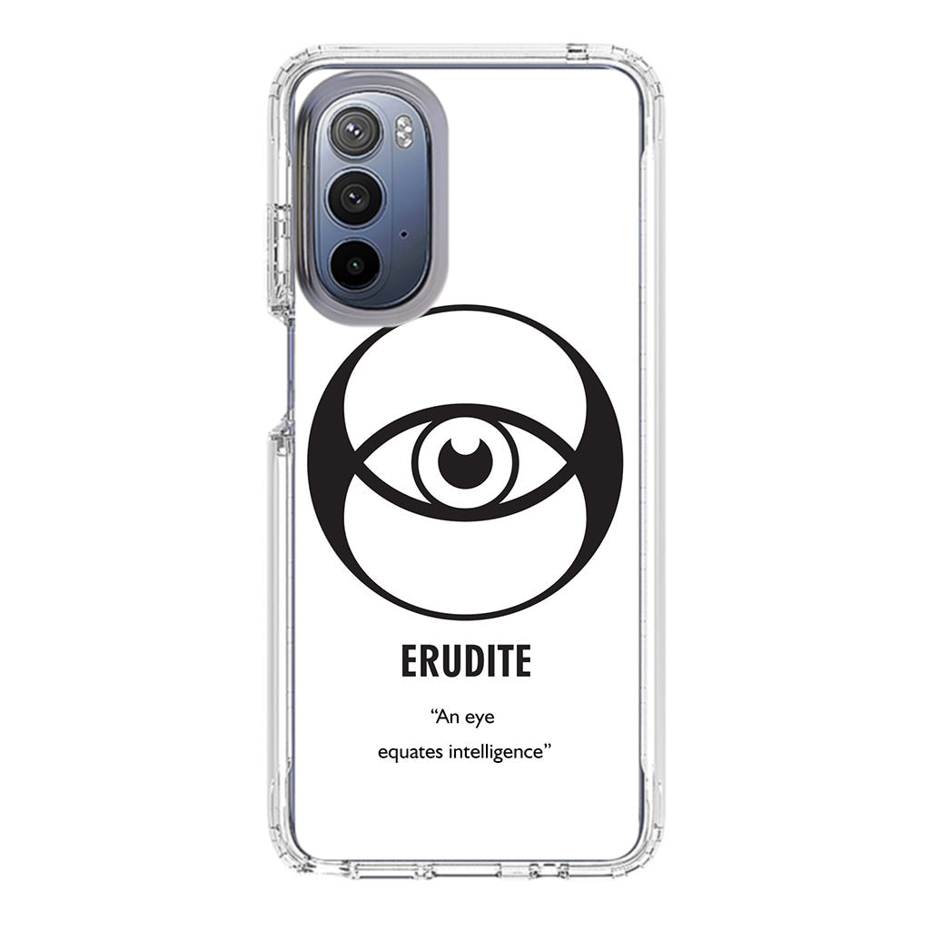 Erudite Divergent Faction Motorola Moto G Stylus 5G 2022 Case