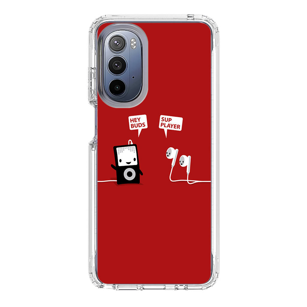 Funny Music Headphones Player Buds Motorola Moto G Stylus 5G 2022 Case