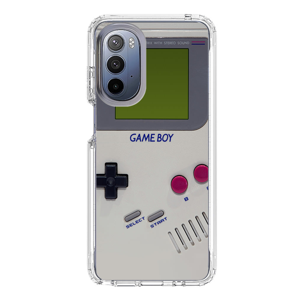 Game Boy Grey Model Motorola Moto G Stylus 5G 2022 Case