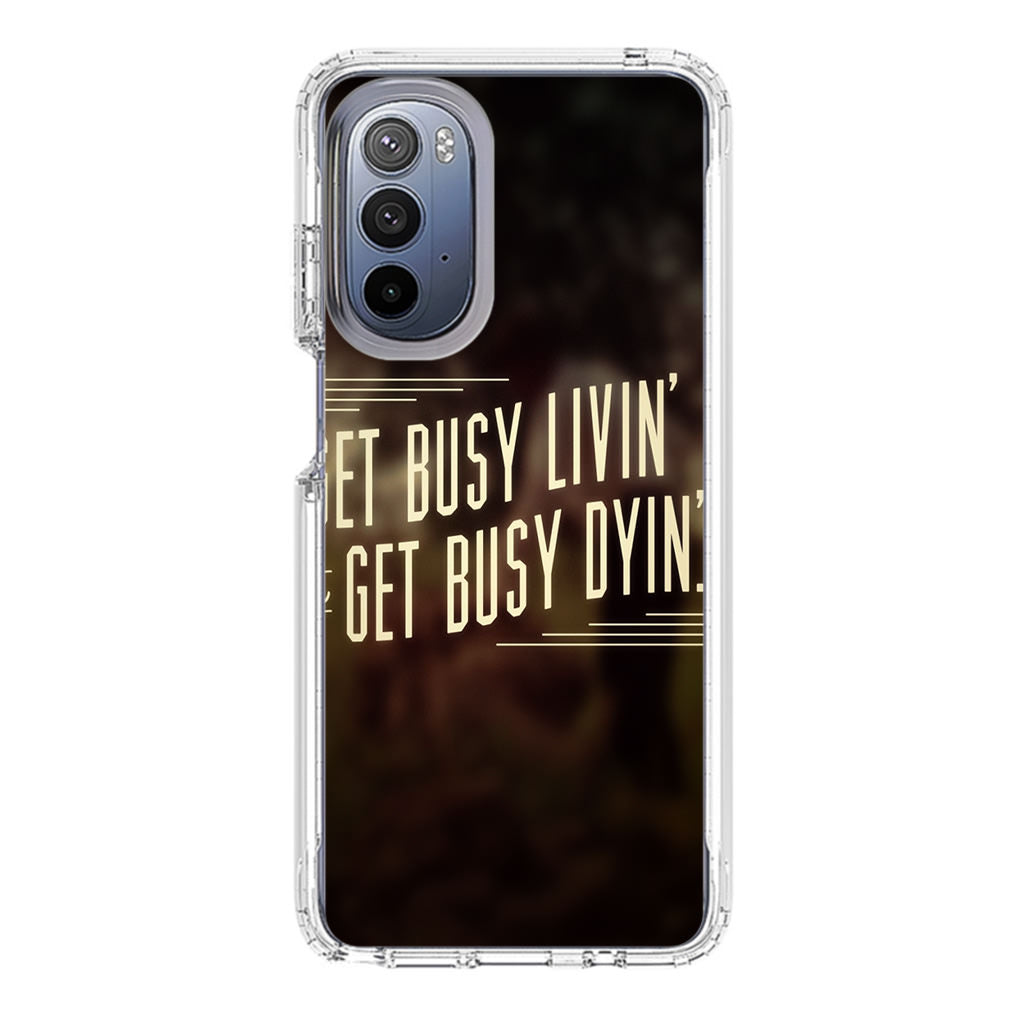 Get Living or Get Dying Motorola Moto G Stylus 5G 2022 Case