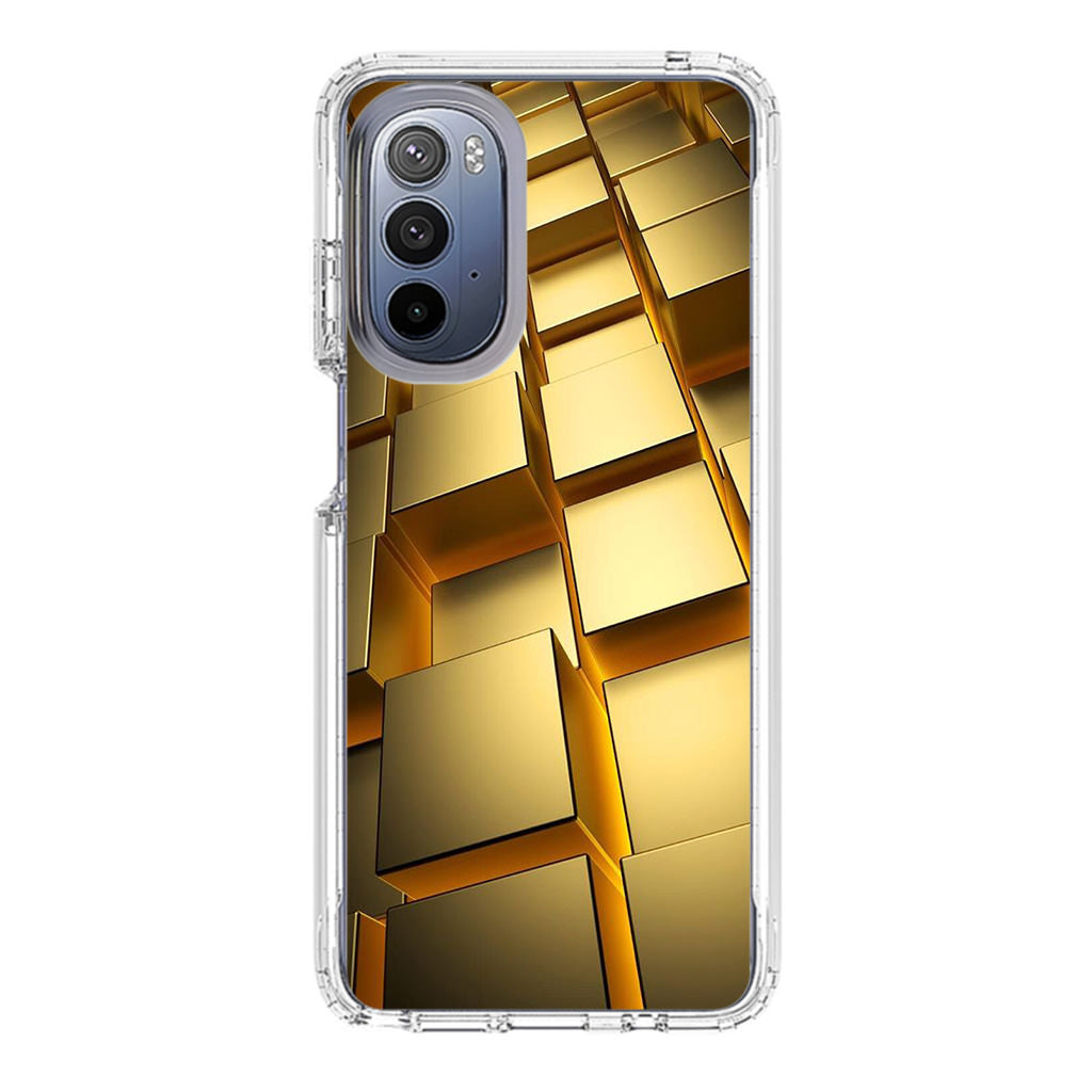 Golden Cubes Motorola Moto G Stylus 5G 2022 Case