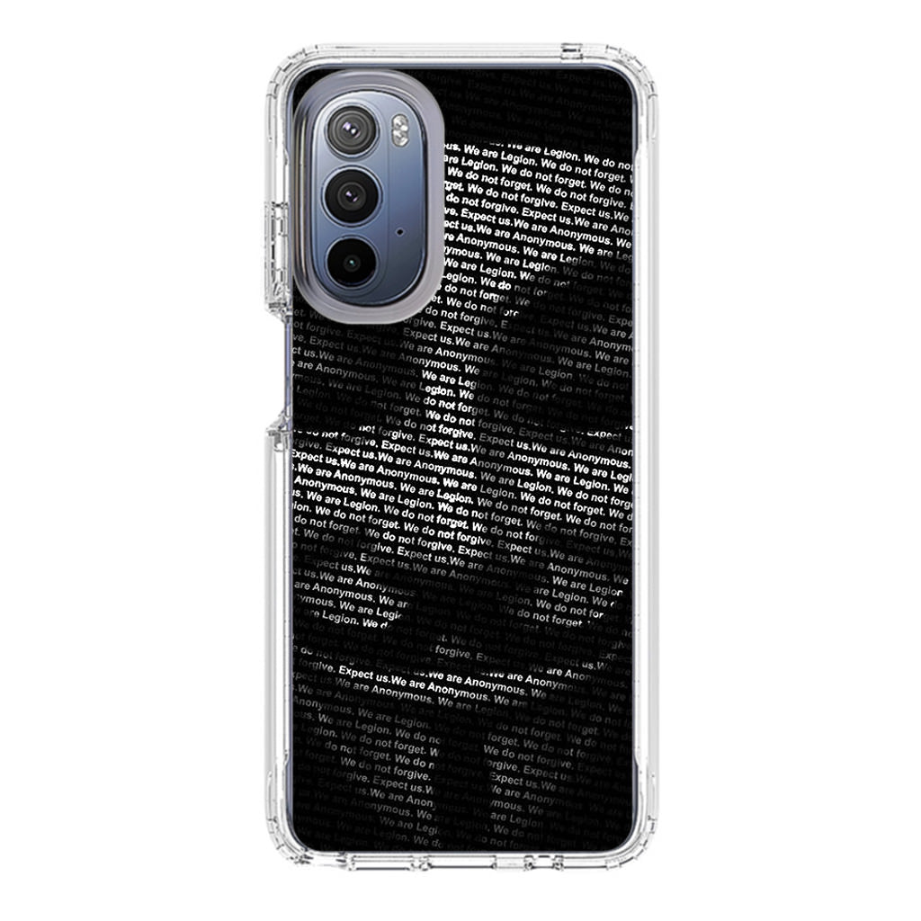Guy Fawkes Mask Anonymous Motorola Moto G Stylus 5G 2022 Case