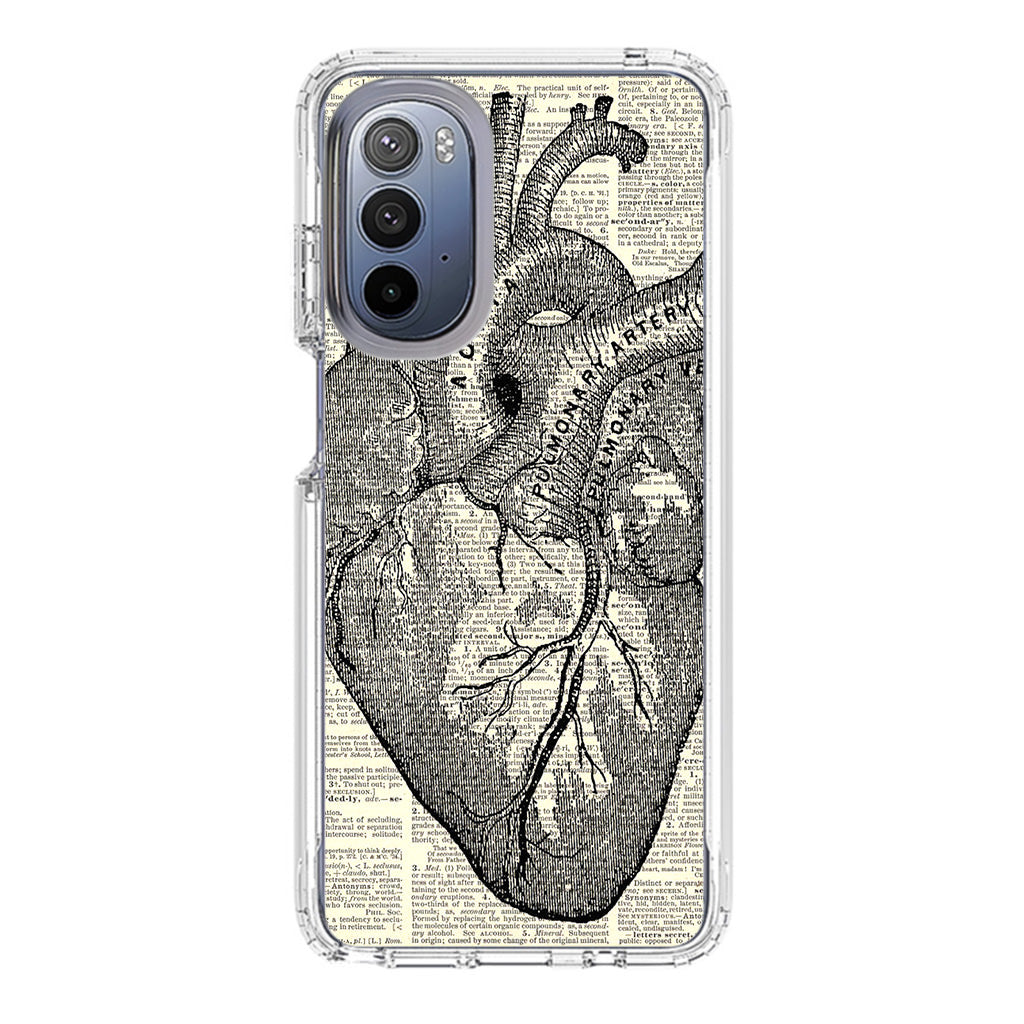 Heart Book Art Motorola Moto G Stylus 5G 2022 Case