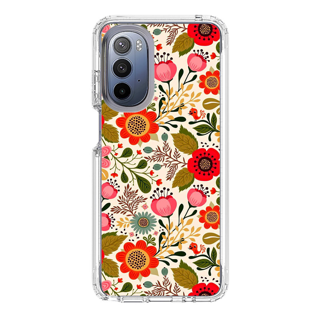 Hello Spring Pattern Motorola Moto G Stylus 5G 2022 Case