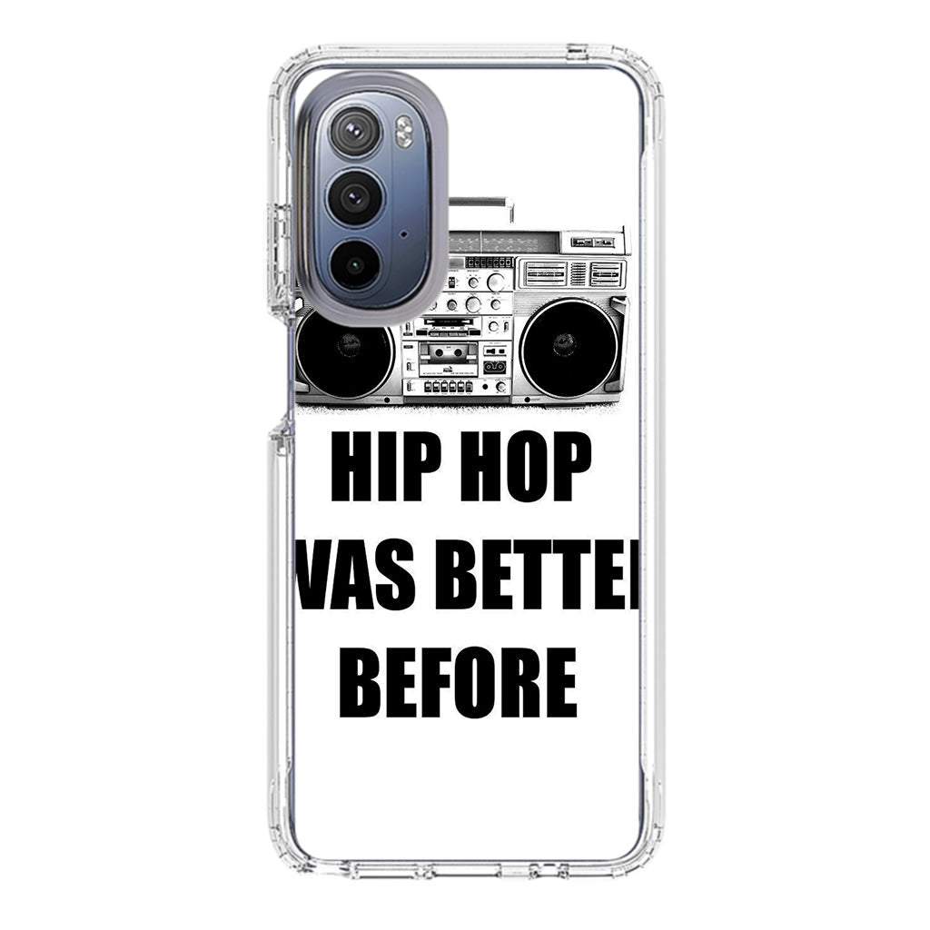 Hip Hop Was Better Before Motorola Moto G Stylus 5G 2022 Case