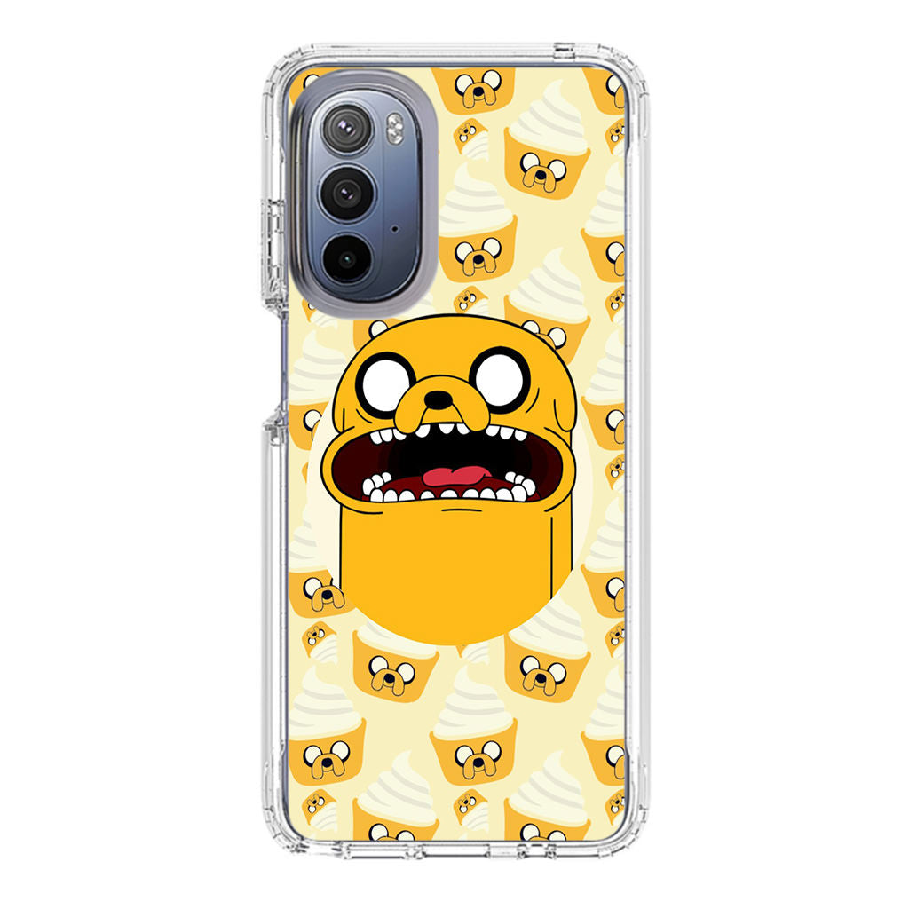 Hora de Advantura Cups Pattern Motorola Moto G Stylus 5G 2022 Case