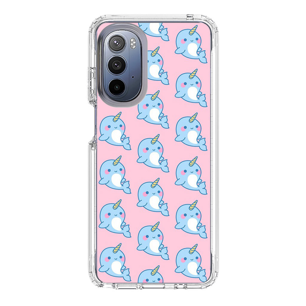 Horned Whales Pattern Motorola Moto G Stylus 5G 2022 Case