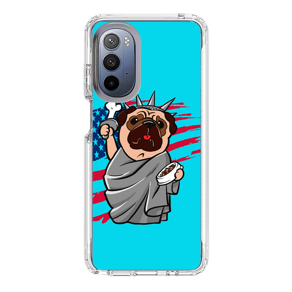 Independence Day Pug Motorola Moto G Stylus 5G 2022 Case