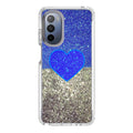Love Glitter Blue and Grey Motorola Moto G Stylus 5G 2022 Case