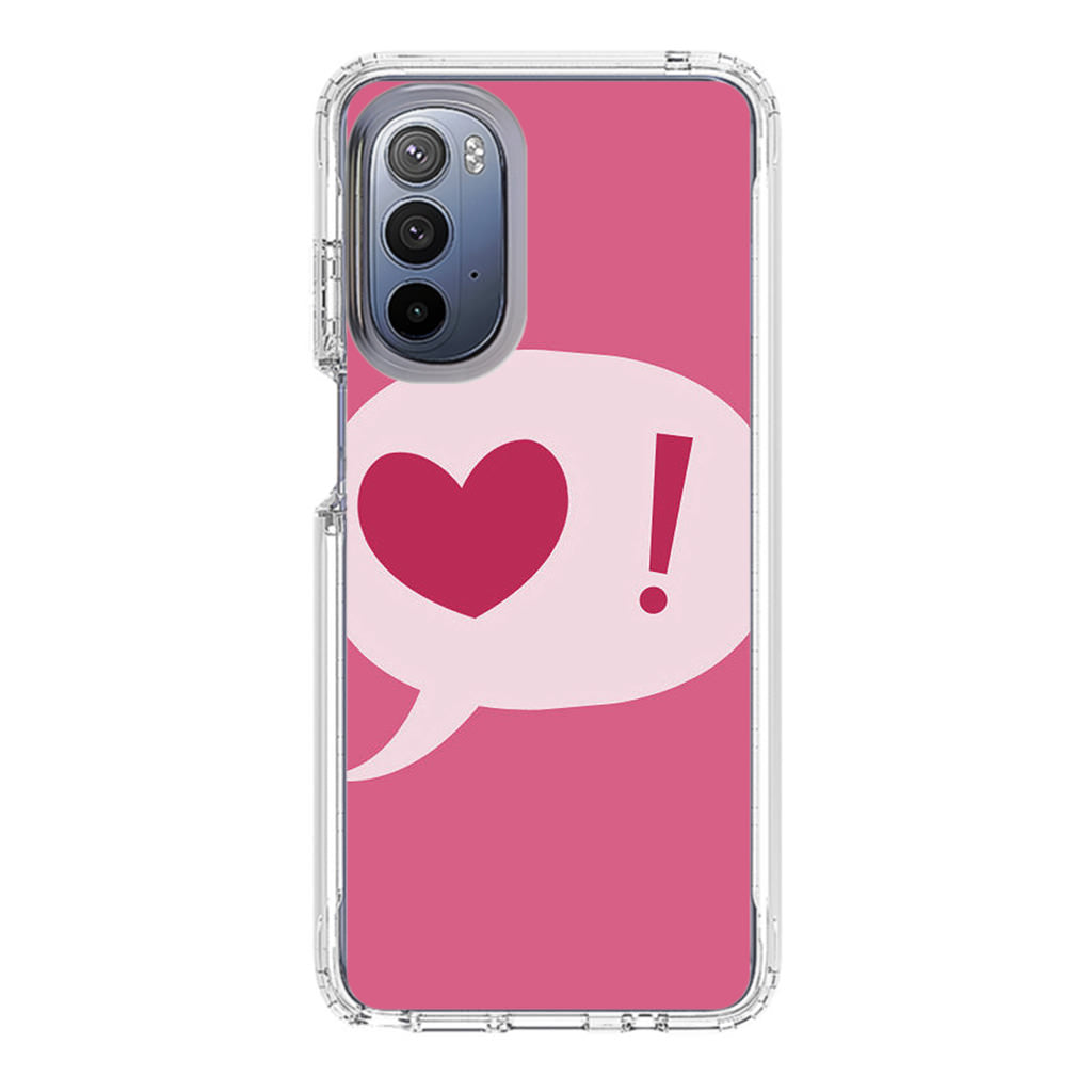 Love Pink Motorola Moto G Stylus 5G 2022 Case