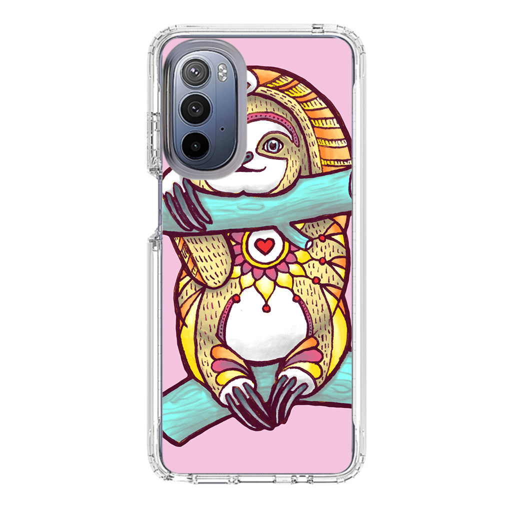 Mandala Sloth Motorola Moto G Stylus 5G 2022 Case