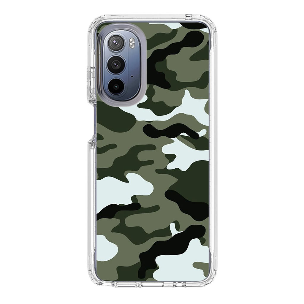 Military Green Camo Motorola Moto G Stylus 5G 2022 Case