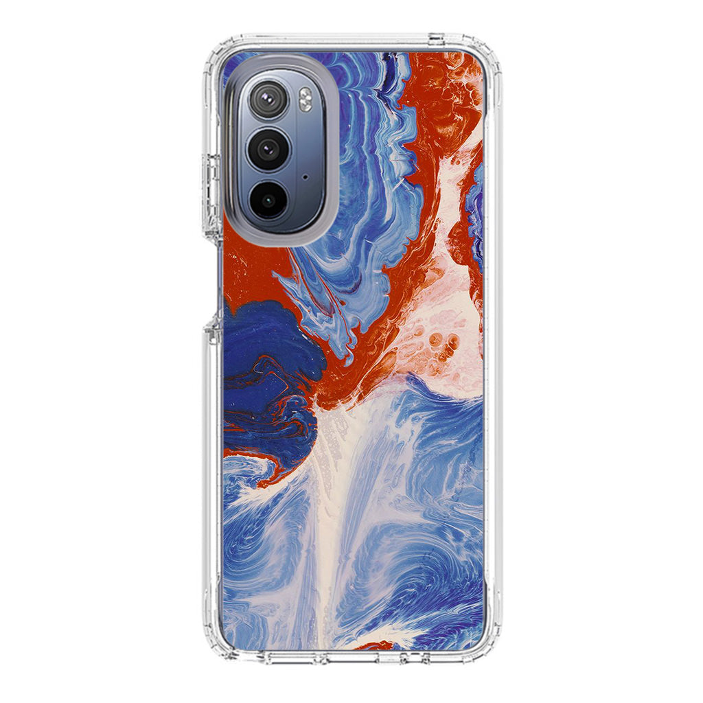 Mixed Paint Art Motorola Moto G Stylus 5G 2022 Case