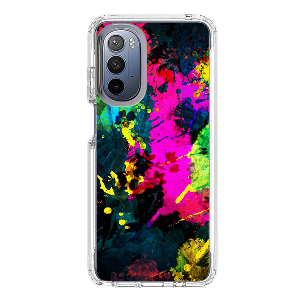 Mixture Colorful Paint Motorola Moto G Stylus 5G 2022 Case