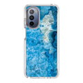 Navy Blue Marble Motorola Moto G Stylus 5G 2022 Case