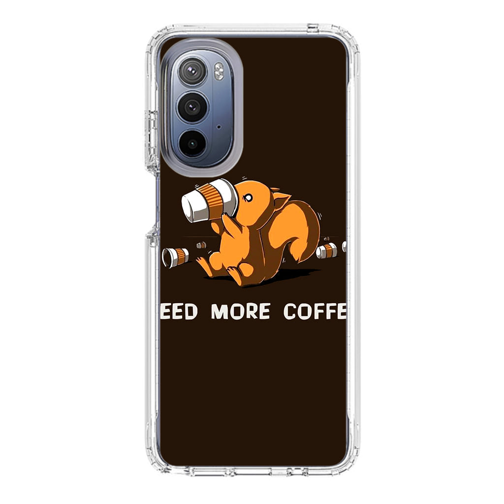 Need More Coffee Programmer Story Motorola Moto G Stylus 5G 2022 Case