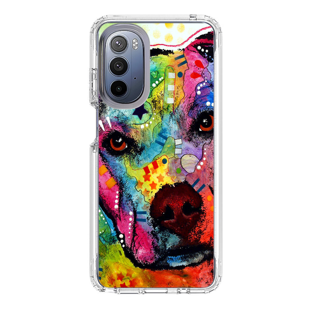 Pitbull Love Painting Motorola Moto G Stylus 5G 2022 Case