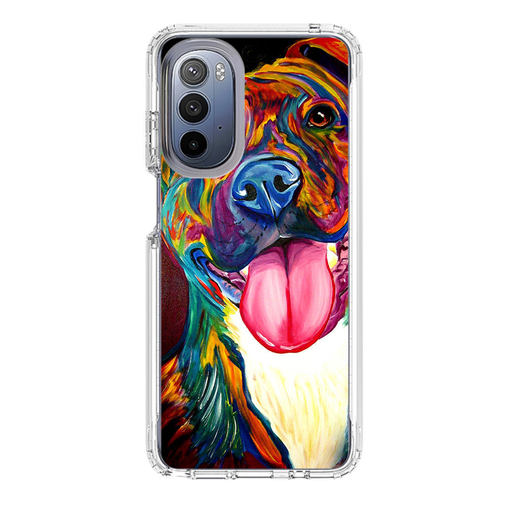 Pitbull Painting Art Motorola Moto G Stylus 5G 2022 Case