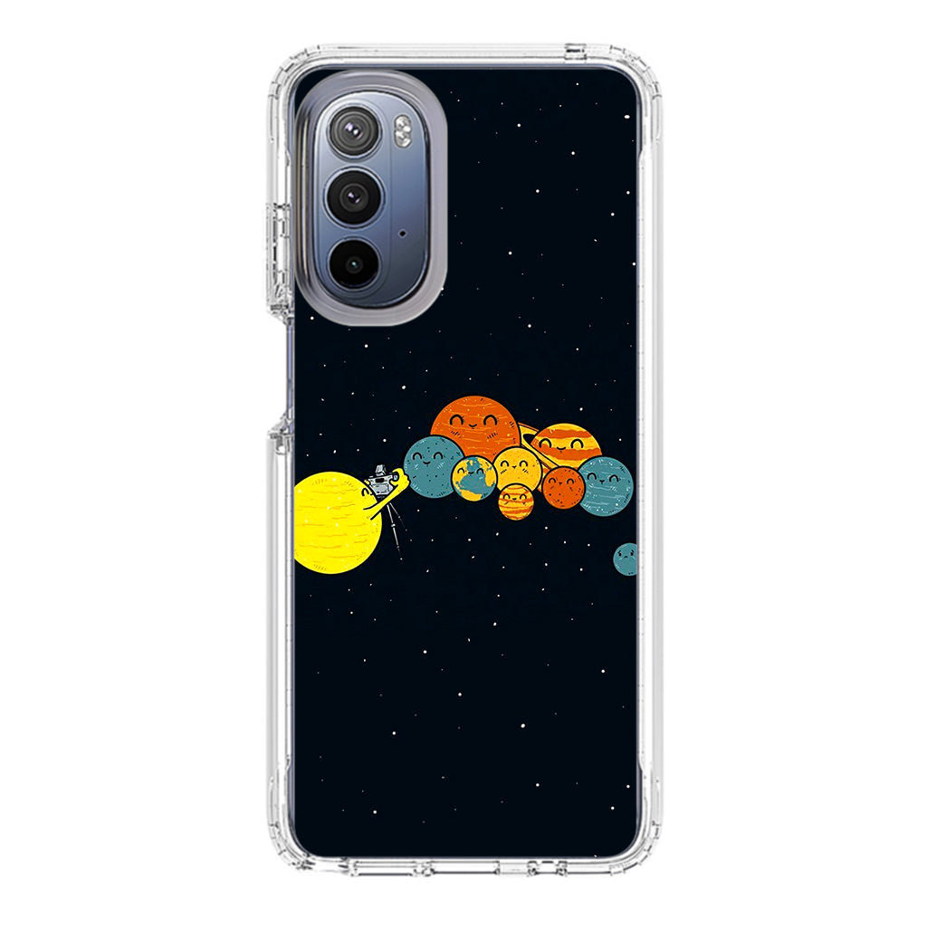 Planet Cute Illustration Motorola Moto G Stylus 5G 2022 Case