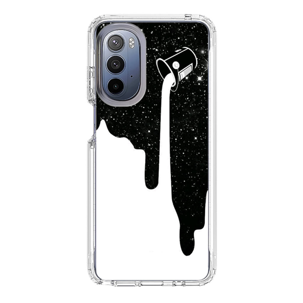 Pouring Milk Into Galaxy Motorola Moto G Stylus 5G 2022 Case