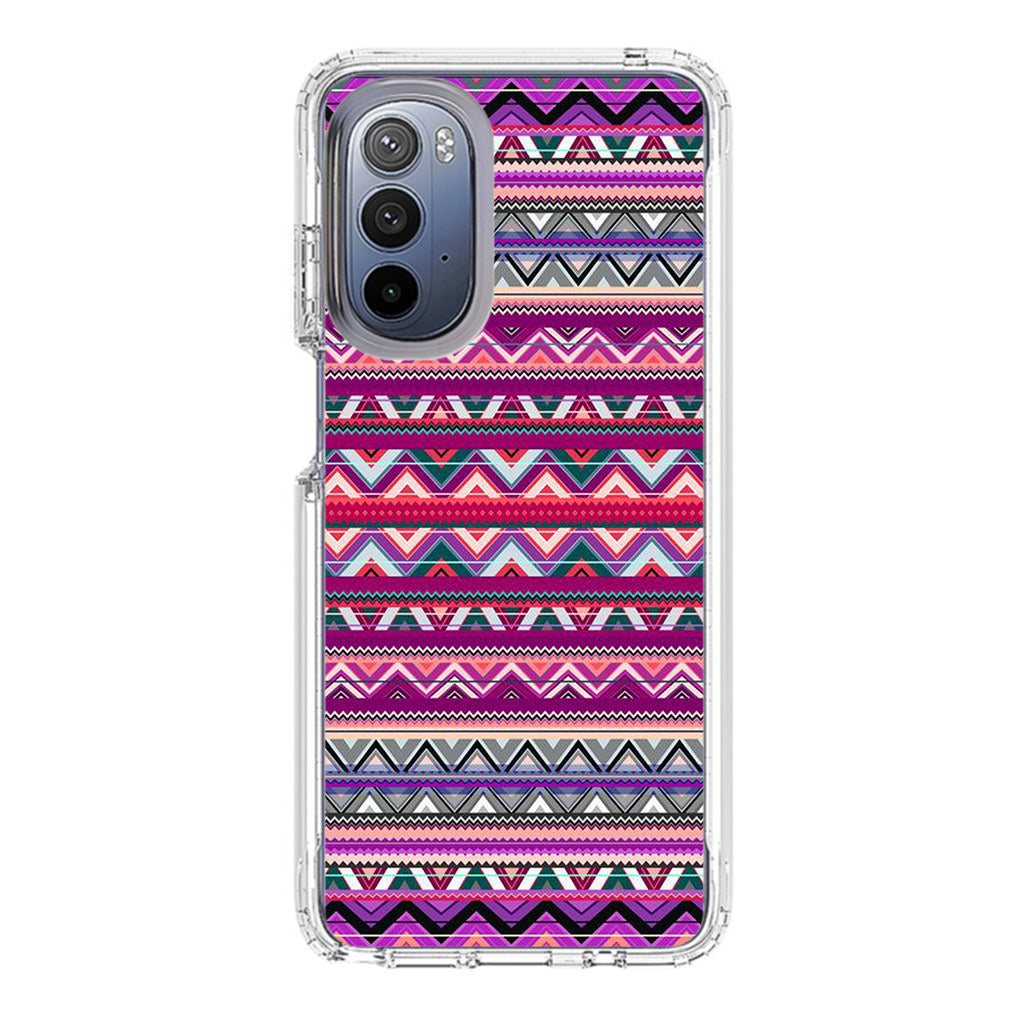 Purple Aztec Art Motorola Moto G Stylus 5G 2022 Case