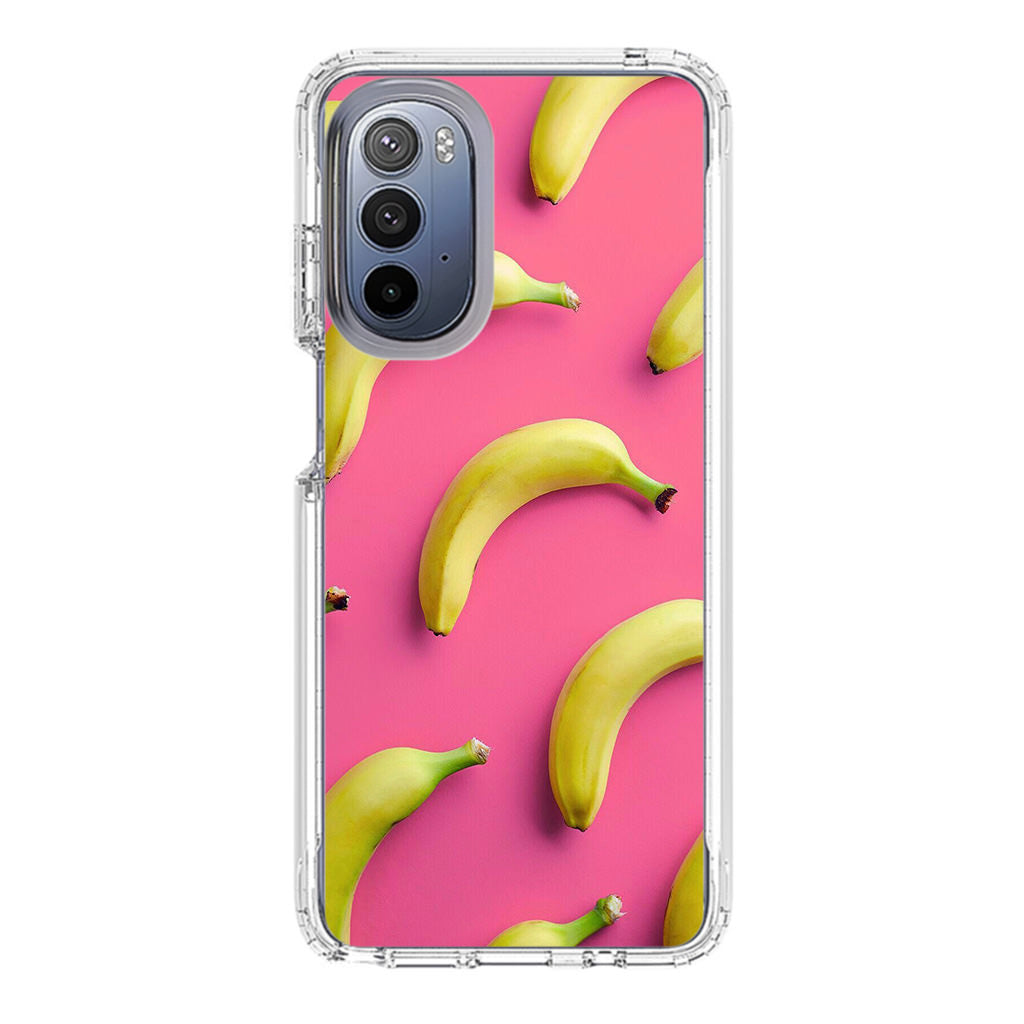 Real Bananas Fruit Pattern Motorola Moto G Stylus 5G 2022 Case