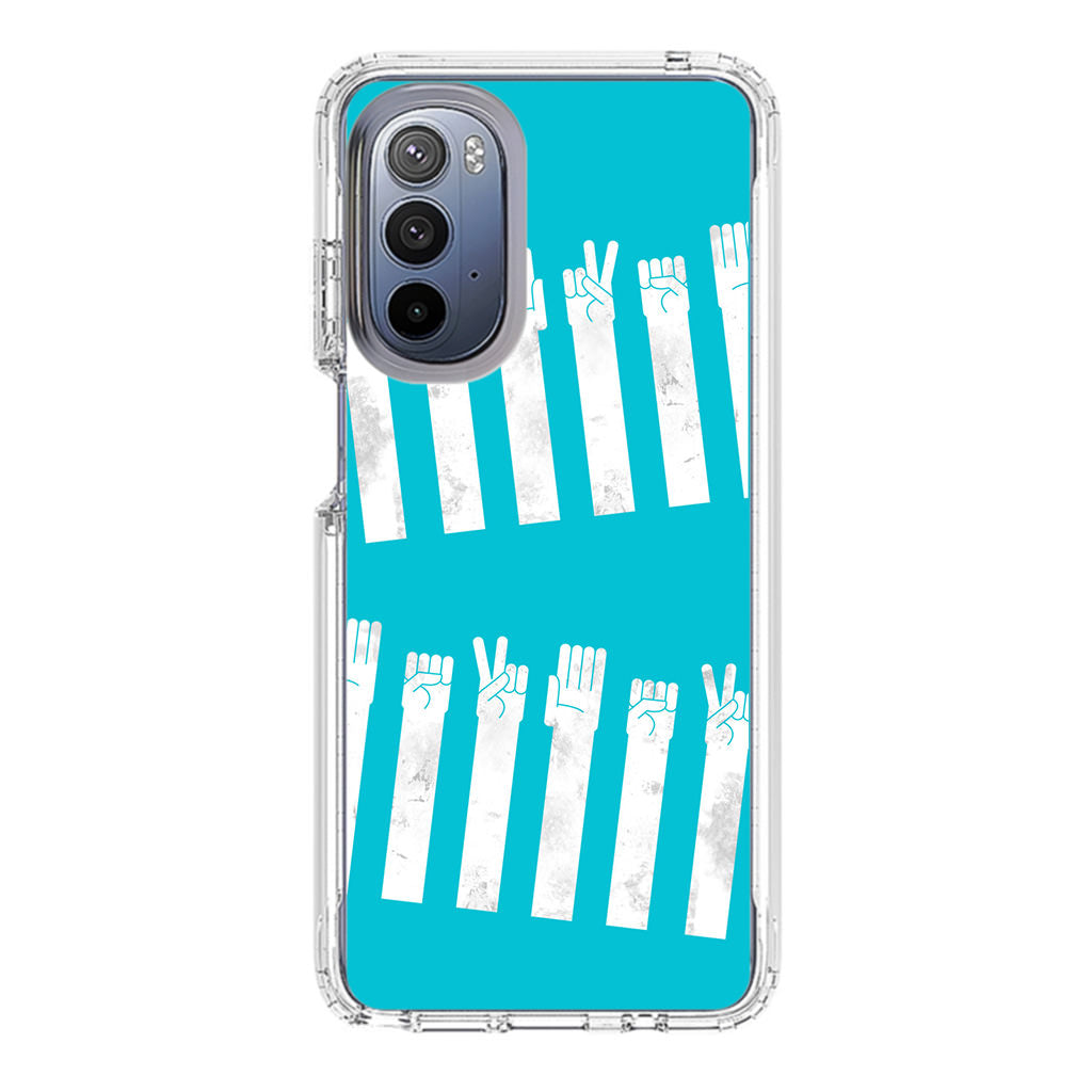 Rock–paper–scissors Zebra Crossing Motorola Moto G Stylus 5G 2022 Case