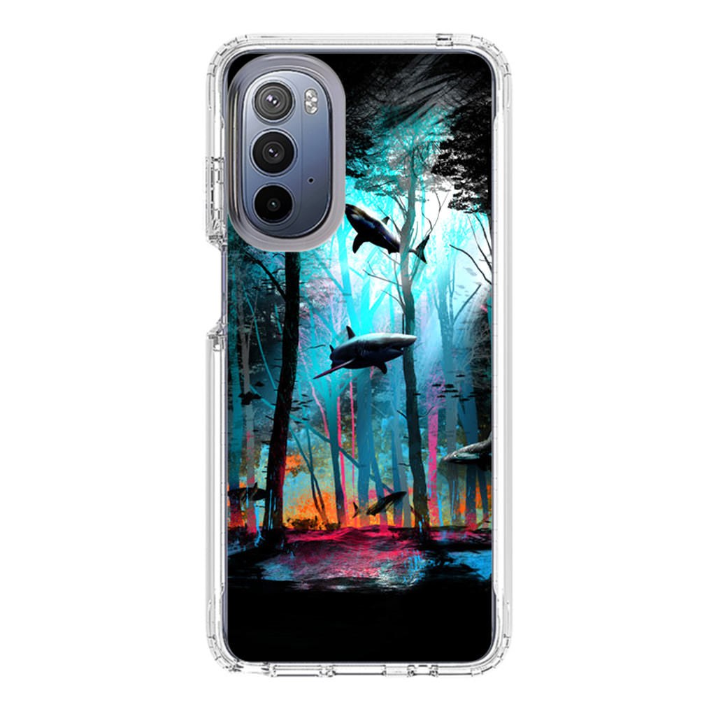 Shark Forest Motorola Moto G Stylus 5G 2022 Case