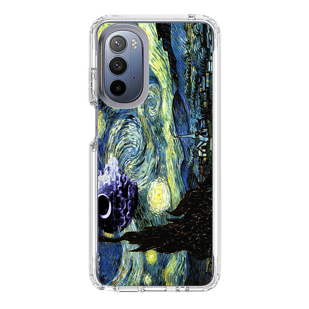 Skellington on a Starry Night Motorola Moto G Stylus 5G 2022 Case