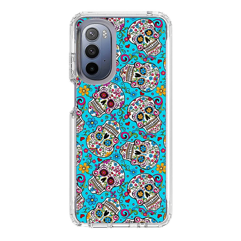 Skull Floral Sugar Motorola Moto G Stylus 5G 2022 Case