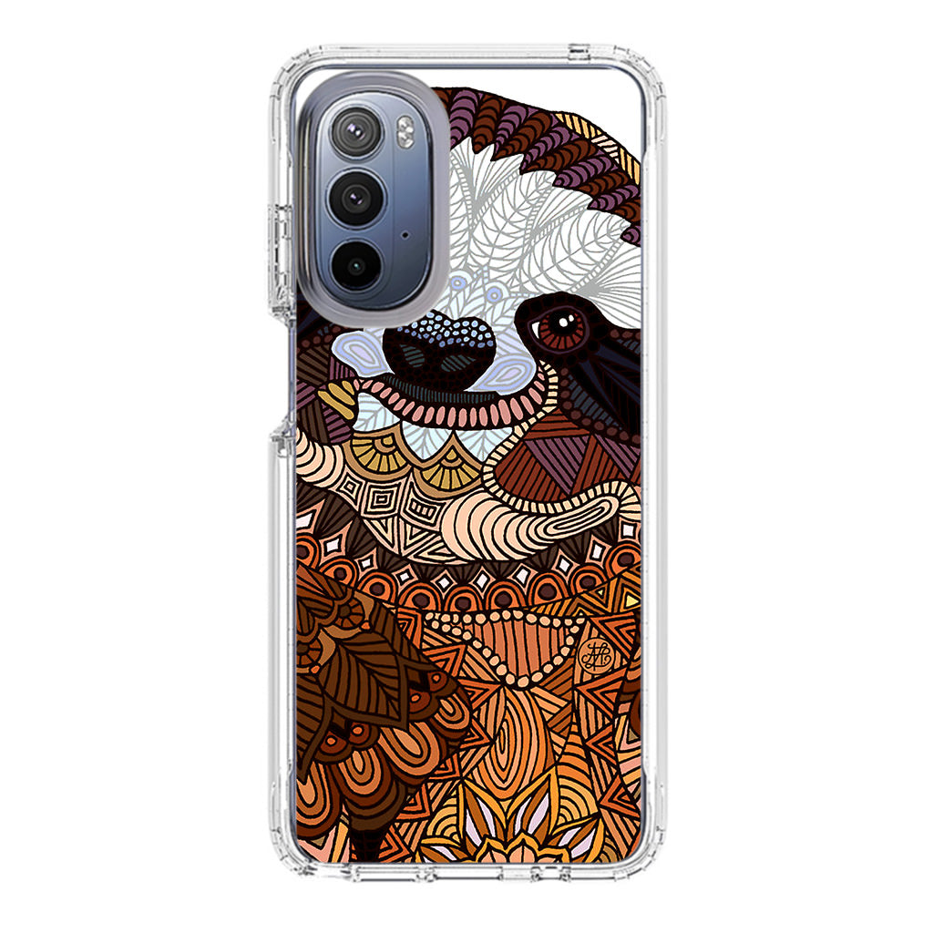 Sloth Ethnic Pattern Motorola Moto G Stylus 5G 2022 Case