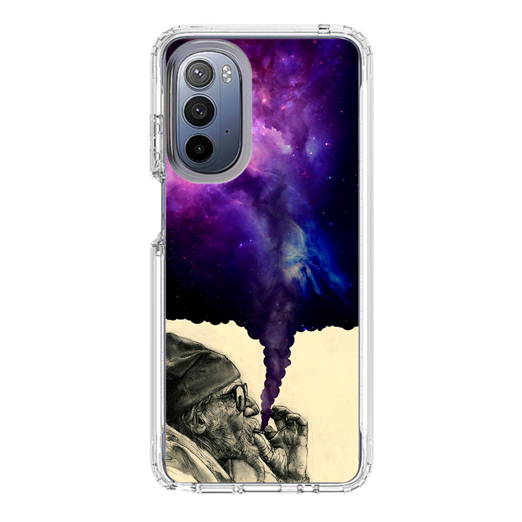 Smoking Galaxy Motorola Moto G Stylus 5G 2022 Case