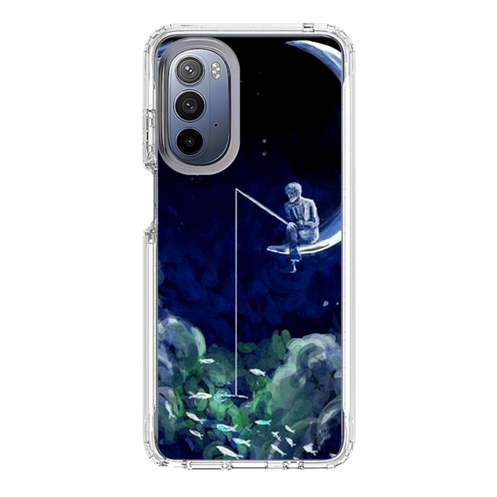 Tardis Walking To The Moon Motorola Moto G Stylus 5G 2022 Case