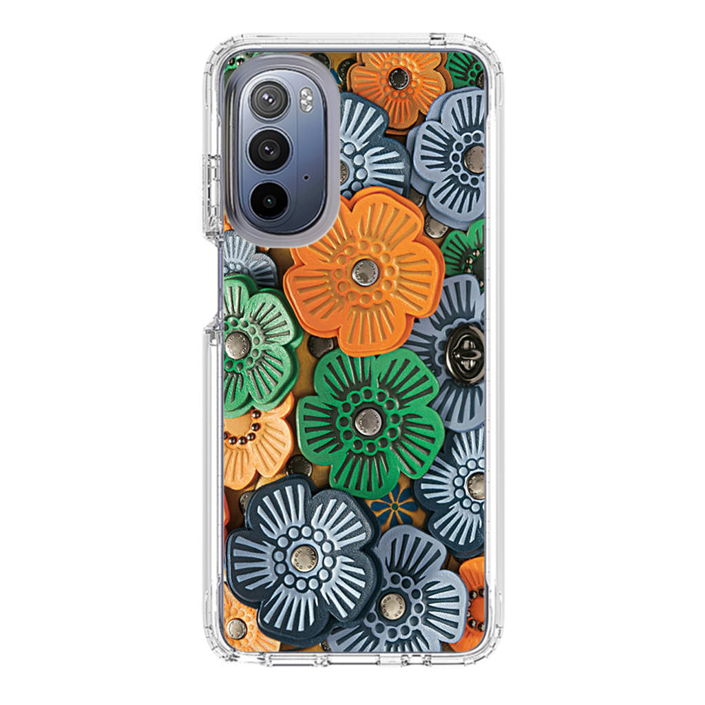 Tea Rose Applique Motorola Moto G Stylus 5G 2022 Case