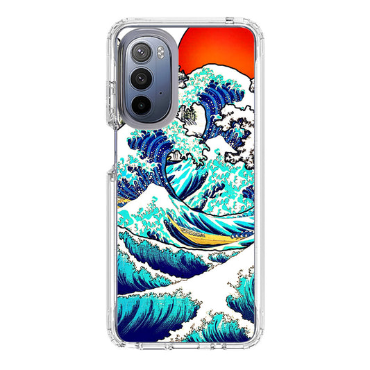 The Great Wave off Kanagawa Motorola Moto G Stylus 5G 2022 Case