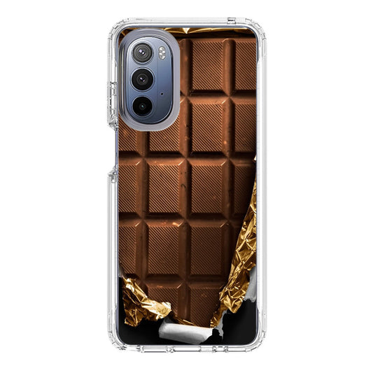 Unwrapped Chocolate Bar Motorola Moto G Stylus 5G 2022 Case