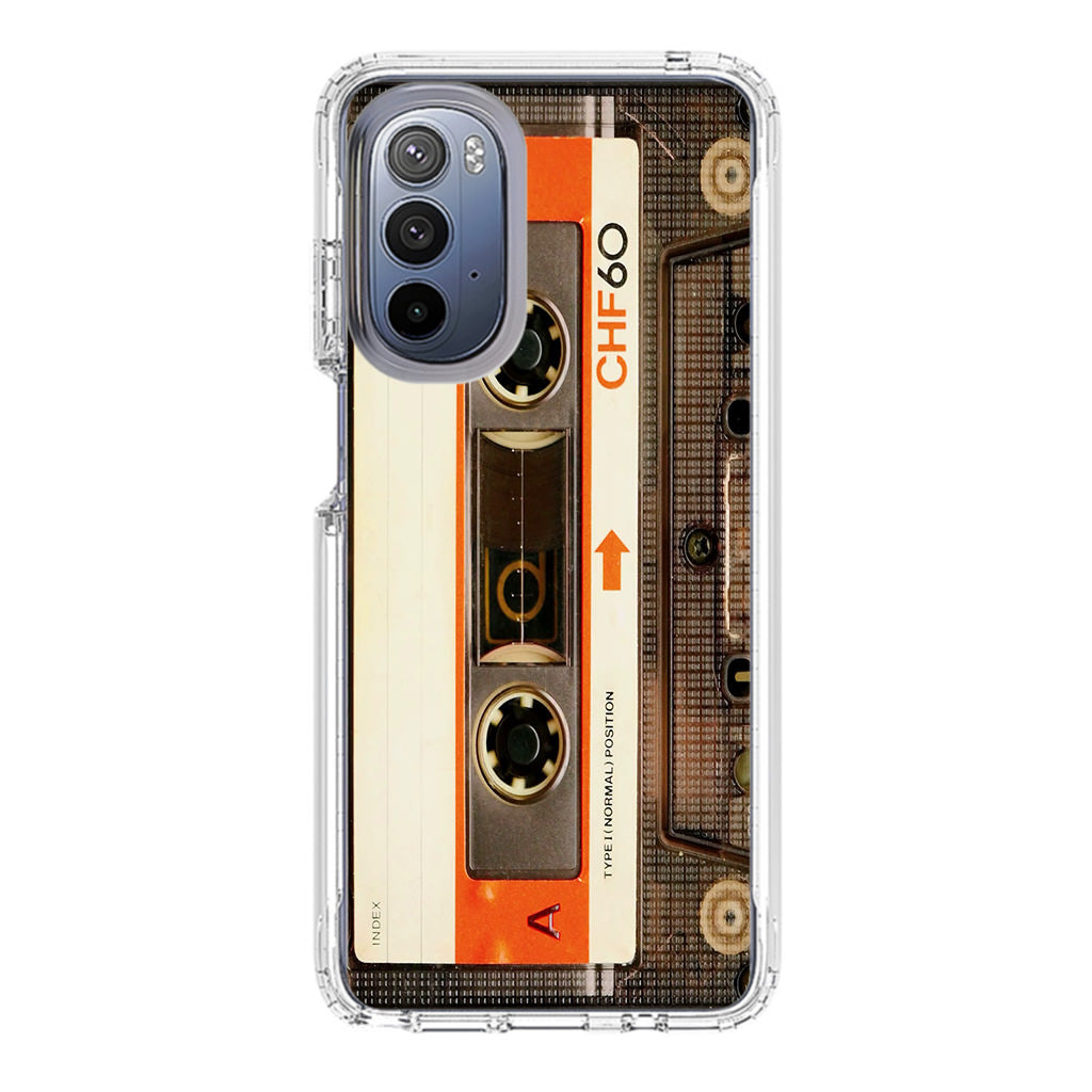 Vintage Audio Cassette Motorola Moto G Stylus 5G 2022 Case