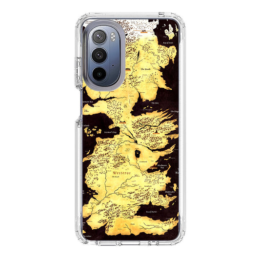 Westeros Map Motorola Moto G Stylus 5G 2022 Case