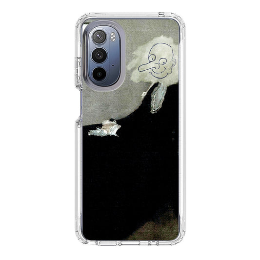 Whistler's Mother by Mr. Bean Motorola Moto G Stylus 5G 2022 Case