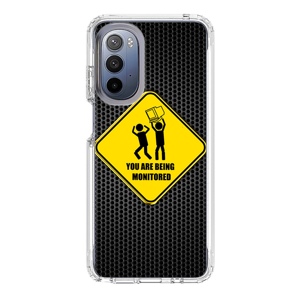 You Are Being Monitored Motorola Moto G Stylus 5G 2022 Case