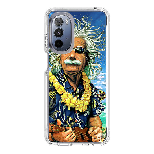 Albert Enstein On Vacation Motorola Moto G Stylus 5G 2022 Case