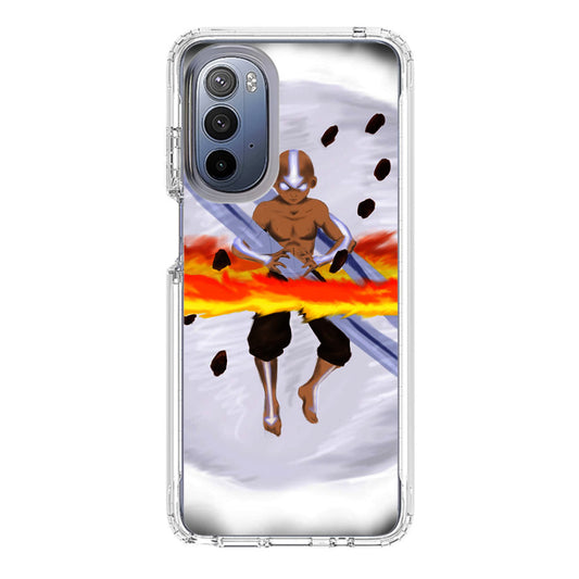 Avatar Aang Controls Four Elements Motorola Moto G Stylus 5G 2022 Case