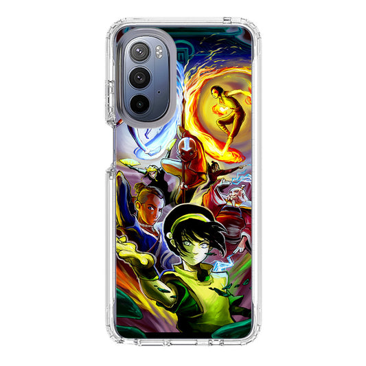 Avatar The Last Airbender Characters Motorola Moto G Stylus 5G 2022 Case