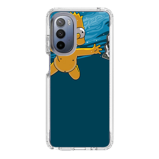 Bart Swimming For Money Motorola Moto G Stylus 5G 2022 Case