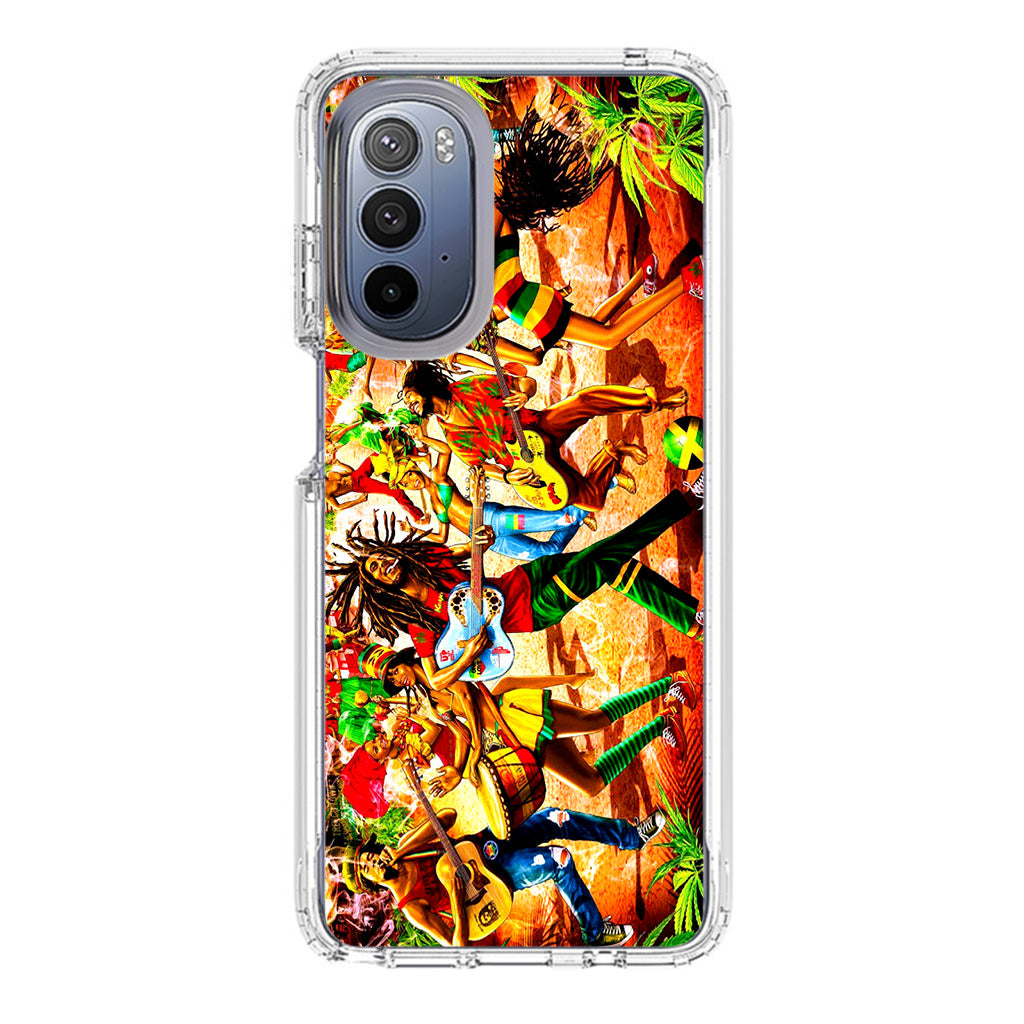 Bob Marley Reggae Motorola Moto G Stylus 5G 2022 Case