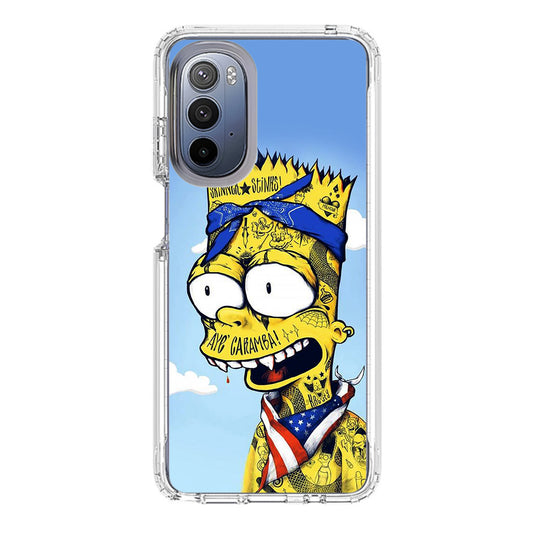 Bootleg Bart Motorola Moto G Stylus 5G 2022 Case