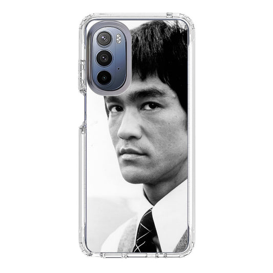 Bruce Lee B&W Motorola Moto G Stylus 5G 2022 Case